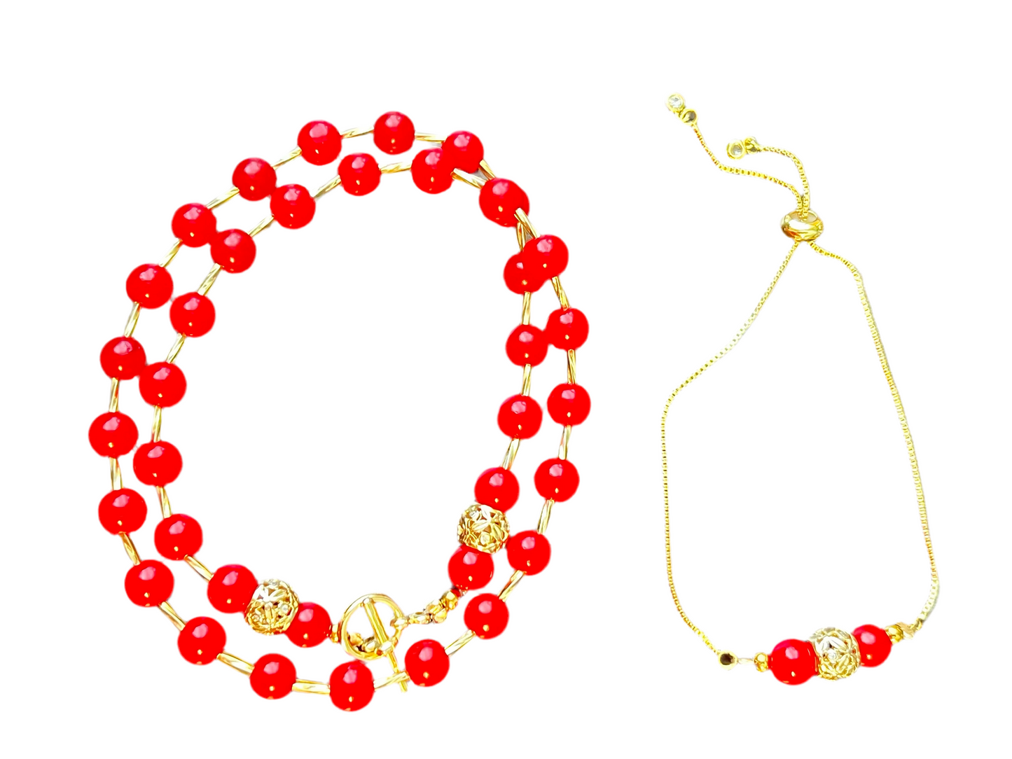 Set Coral Artesanal