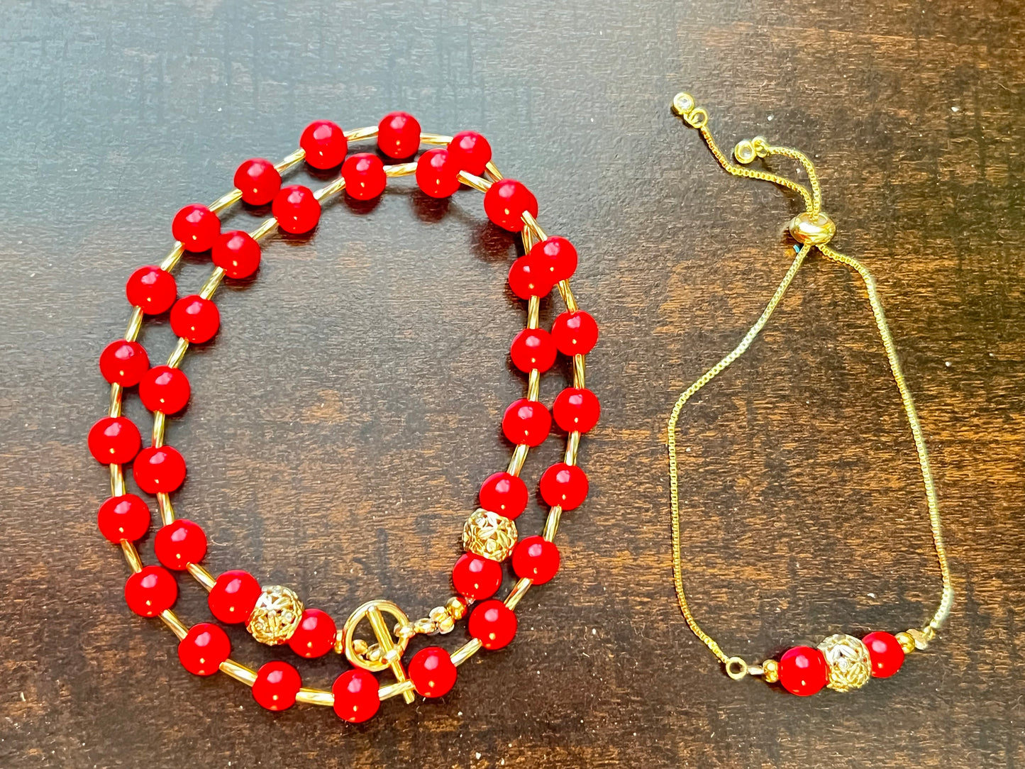 Set Coral Artesanal