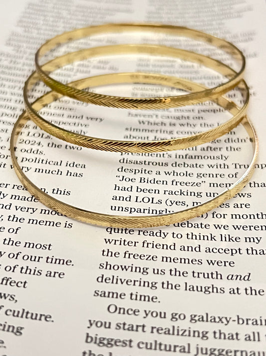 Bangle Fin de Semana Diamantada