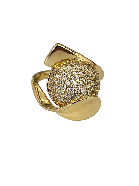 Diamond Ball Ring