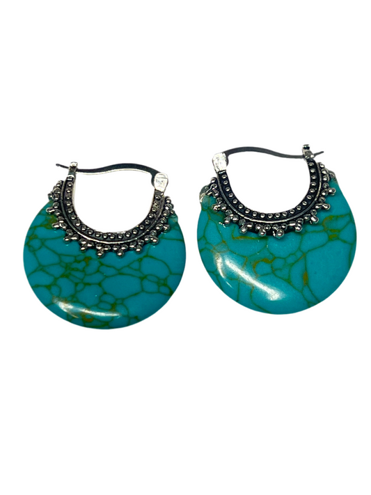 Western Teal Hoops