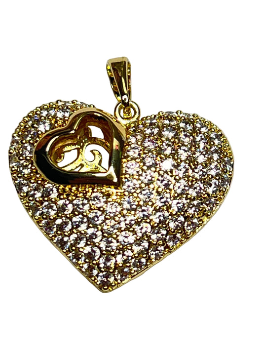 Sparkling Heart Pendant