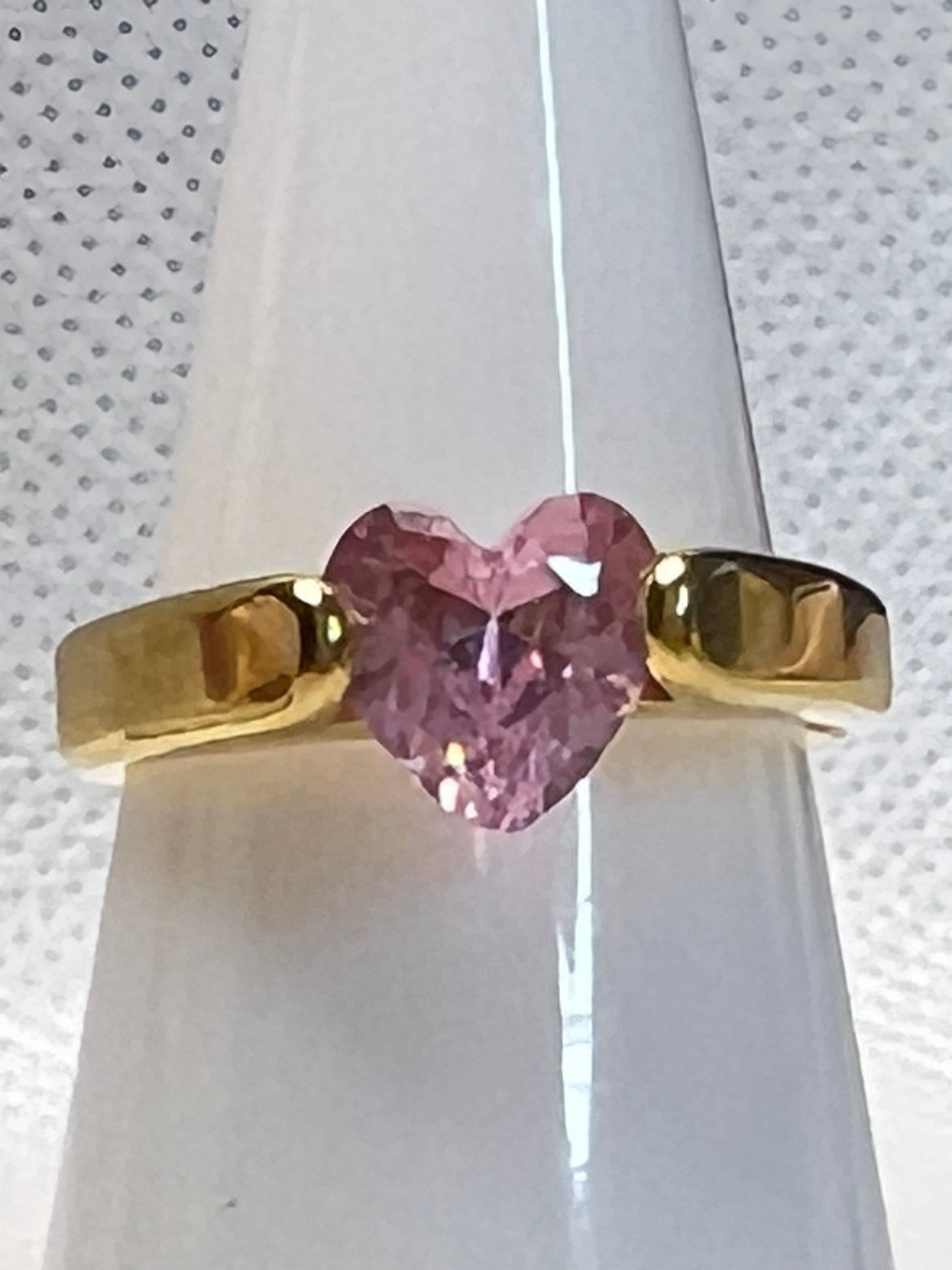 Anillo Corazon Solitario