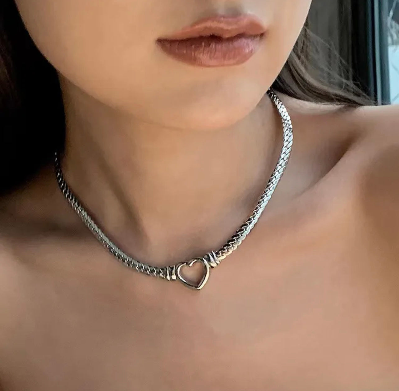 Cadena Choker Love You