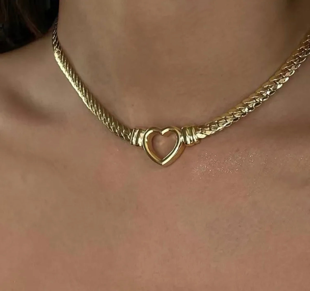 Cadena Choker Love You